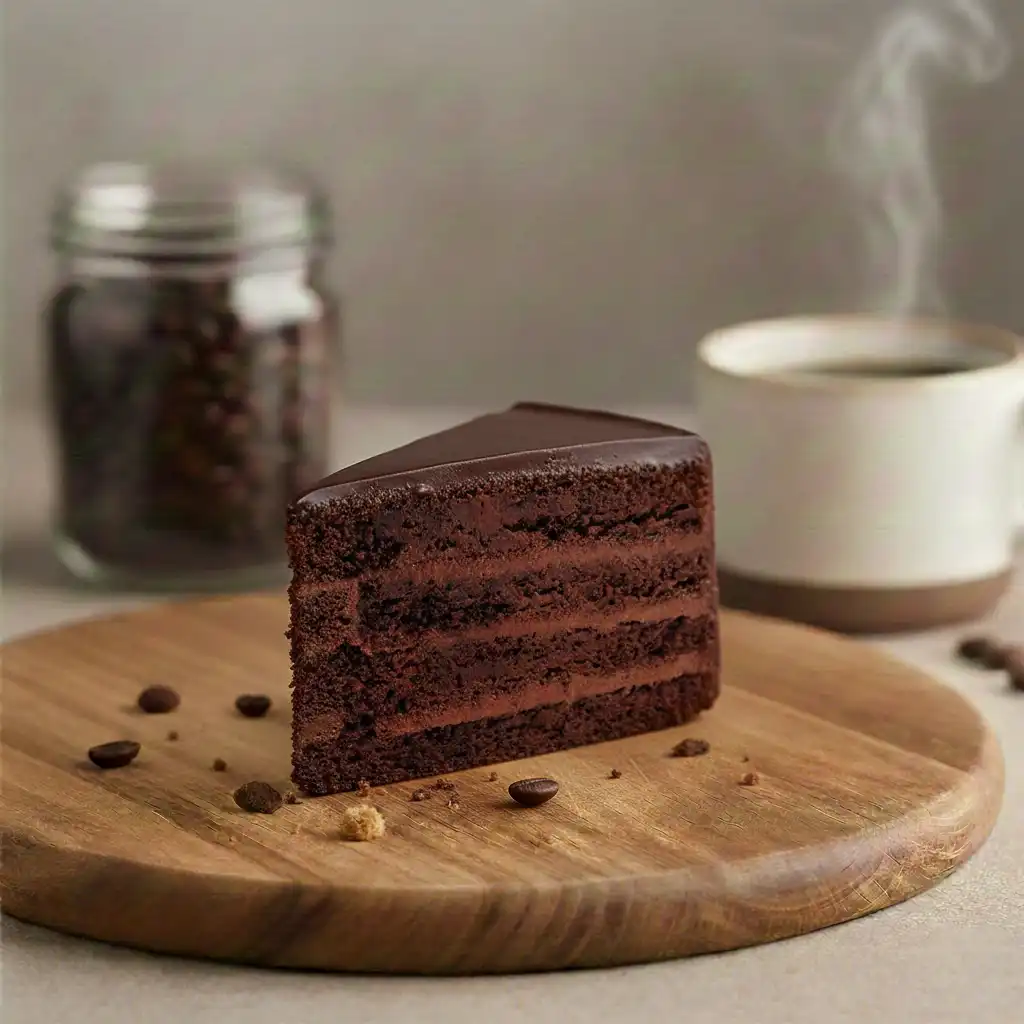 Chocolate Cake Slice