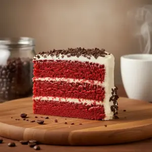 Red Velvet Cake Slice